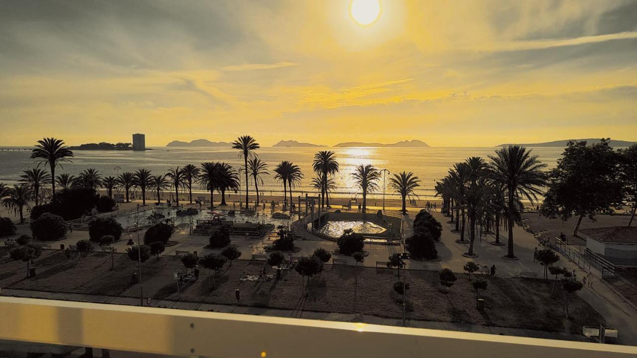 Samil Apartment, Primera Linea De Playa Con Wifi Y Garaje 比戈 外观 照片